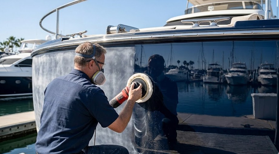 gelcoat restoration boat