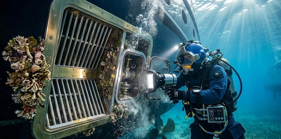sea chest underwater inspection