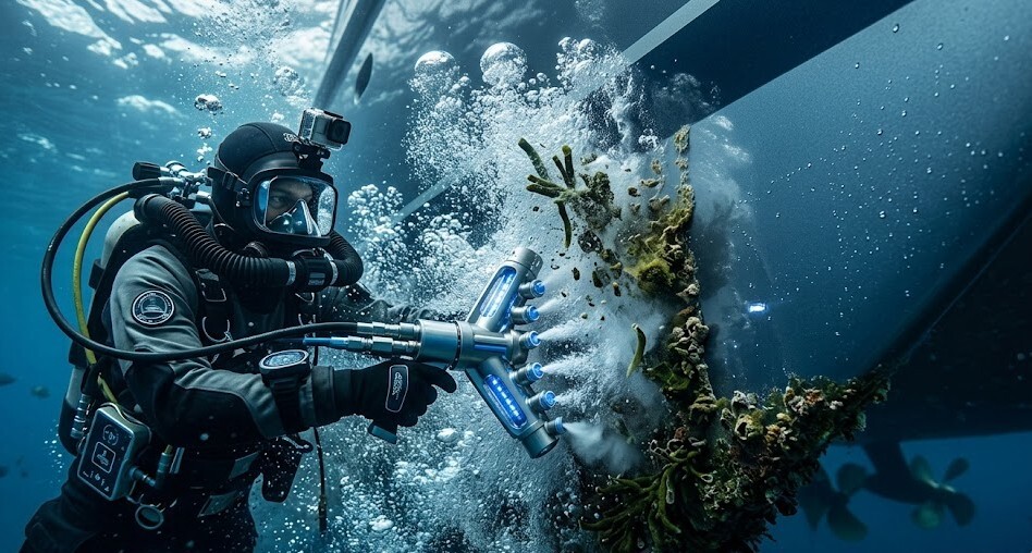 cavitation bubble marine cleaning