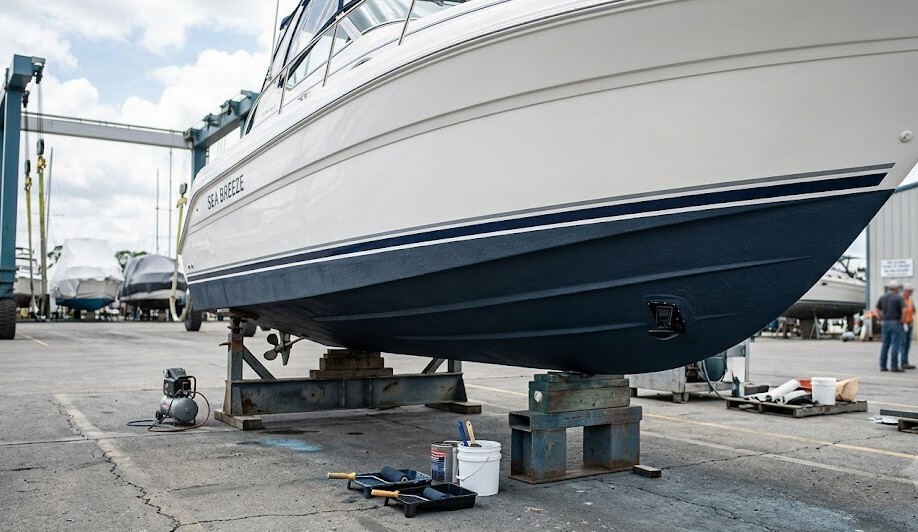 antifouling paint activation